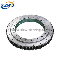 XZWD Single Row Crosed Roller Slwing Bearing Ring externes Zahnrad für Tunnelbohrmaschinen